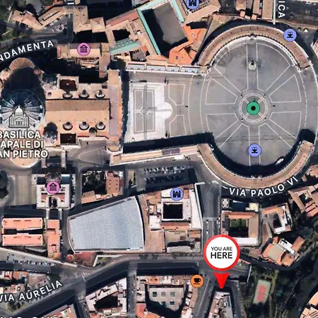 Apartman The Grand View Lux Vatican Róma